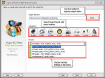 SuperEZ Video to MP3 WMA Converter Free Screenshot