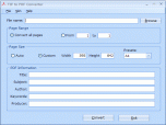 PDFArea TIF to PDF Converter Screenshot