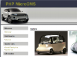 ApPHP MicroCMS Content Management System Screenshot