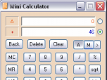 Mini Calculator Screenshot