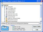 Quick Folder Locate & Open Screenshot