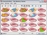 Concentration - the Memory Games Screenshot