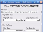 File Extension Changer Screenshot