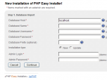 PHP EasyInstaller online wizard