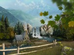 Mountain Waterfall 3D Screensaver Screenshot