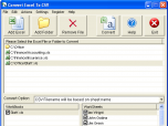 Convert Excel To CSV