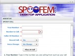SPOOFEM Desktop Application Screenshot