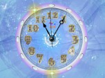 Crystal Clock Diamond ScreenSaver