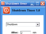 Sofonica Shutdown Timer Screenshot