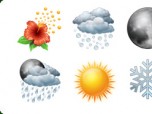 Icons-Land Vista Style Weather Icons Set Screenshot