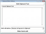 Clipboard Editor Software Screenshot