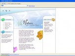 HTML Template Browser Screenshot