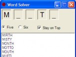 Word Solver Screenshot