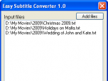 Easy Subtitle Converter