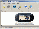 Alive PSP Video Converter Screenshot