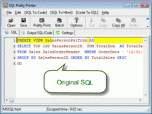 SQL Pretty Printer Desktop Version