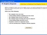 PC Registry Diagnosis Tool Screenshot