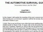 The Automotive Survival Guide Screenshot