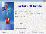 Easy CAD to PDF Converter Screenshot