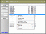 FLV MP3 Converter Screenshot