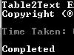 Table2Text