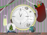 Xmas Clock screensaver