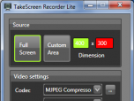 TakeScreen Recorder Lite Screenshot
