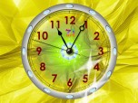 7art Crystal Clock ScreenSaver for Mac OS Screenshot