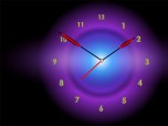 Radiant Clock ScreenSaver Screenshot