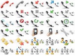 Standard Telephone Icons