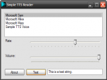 Simple TTS Reader Screenshot