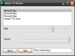 Simple TTS Reader