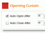 Flash Curtain Opening Component Screenshot