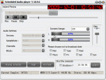 Scheduled Audio Player Screenshot