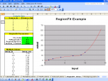 Data Curve Fit Creator Add-in Screenshot