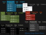 jQuery Drop Down Menu Style 2