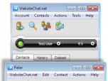 WebsiteChat.net Live Support Screenshot