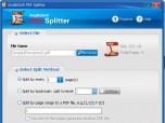 Wondershare PDF Splitter Screenshot