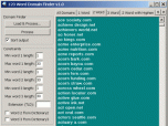 123 Word Domain Finder Screenshot