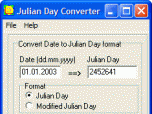 Julian Day Converter Screenshot