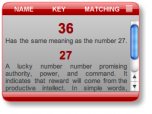 Numerology Widget