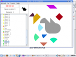 Peces (tangram game) Screenshot