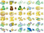 Large Money Icons