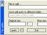 File Spliter Screenshot