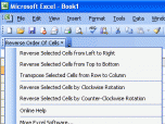Excel Reverse & Transpose Order Of Cells Rows Colu Screenshot