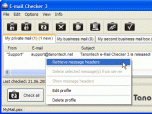 e-Mail Checker Screenshot