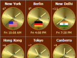 Sharp World Clock Screenshot