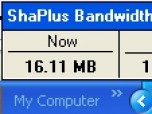 ShaPlus Bandwidth Meter Screenshot