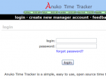 Anuko Time Tracker Screenshot