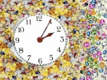 Precious Stone Clock screensaver